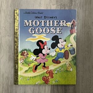Walt Disneys Mother Goode Golden Books First Edition 2004 Mickey Minnie Mouse